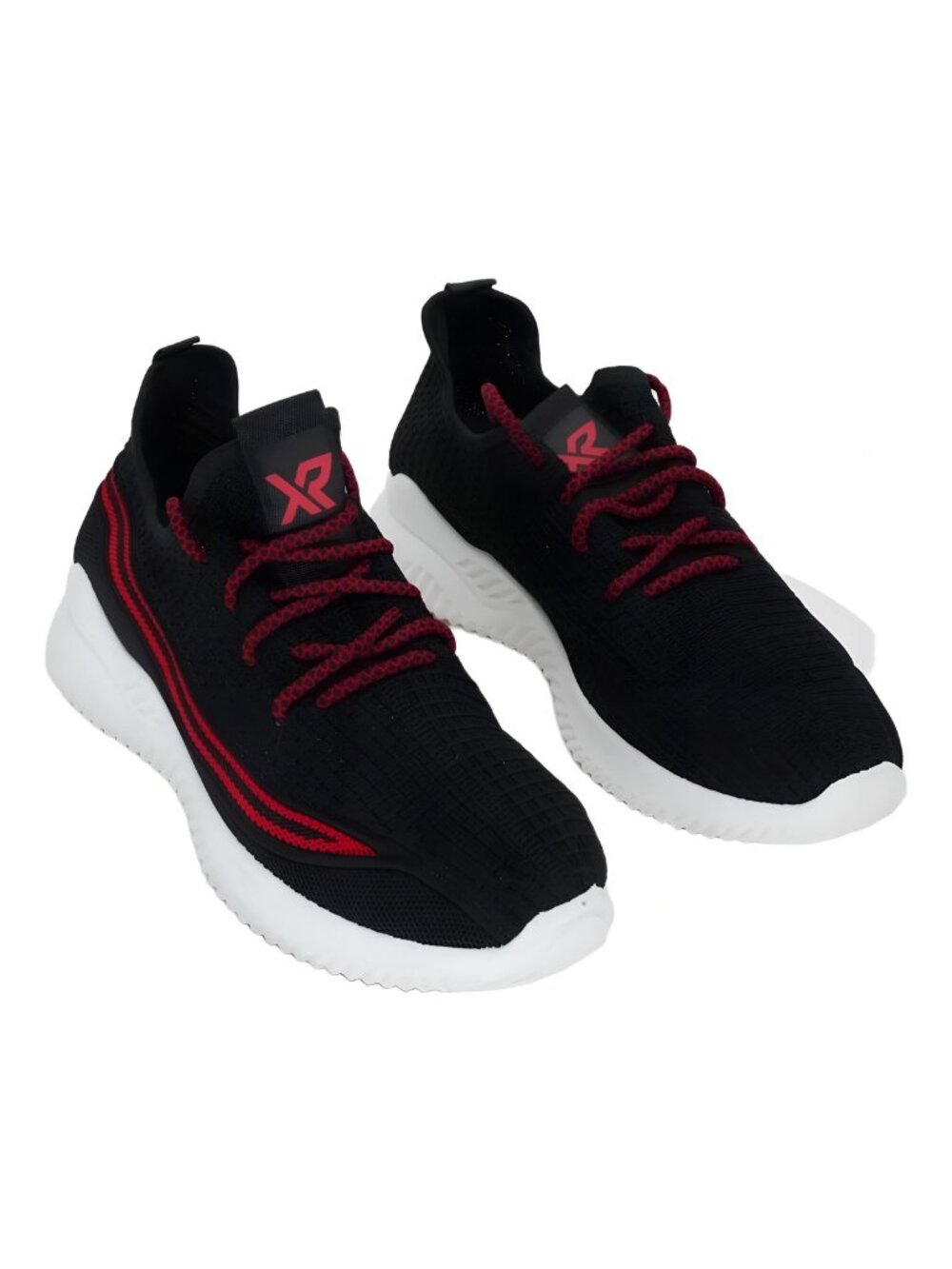 XRAY Men's Breathable Niko Sneaker Black Red US 10M EU 44